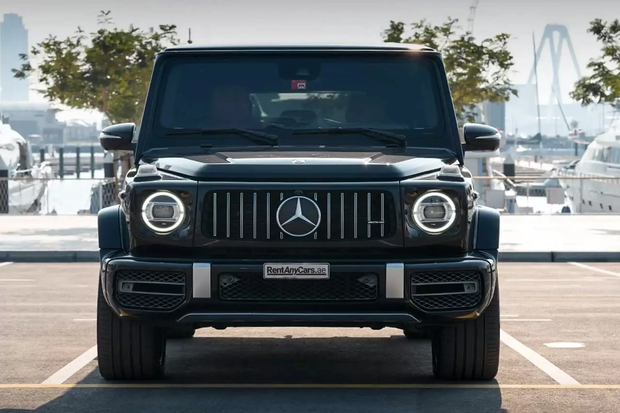 G63 Black 2022 For Rent in Dubai