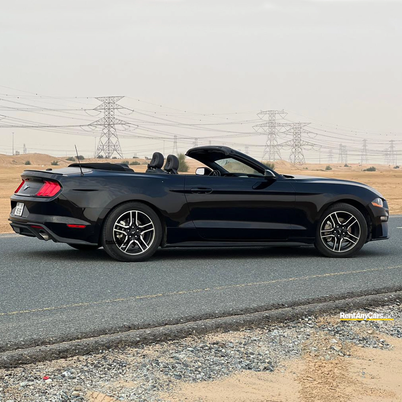 ford mustang convertible rental dubai 1